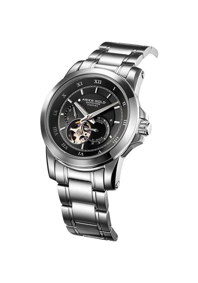 Aries Gold G 9001 S-BK Erkek Kol Saati