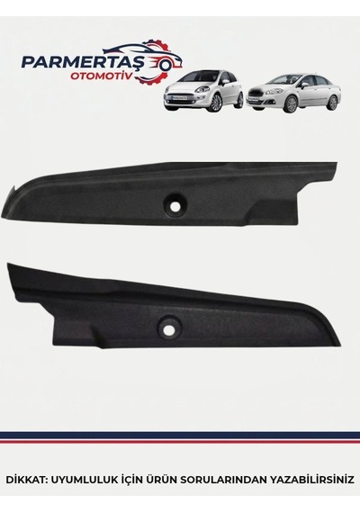 Fiat Grande Punto Linea Ön Cam Kenar Bakaliti Siyah Sağ Sol Takım 2005-2017