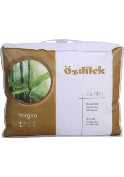 Bambu Çift Kişilik Yorgan Renkli