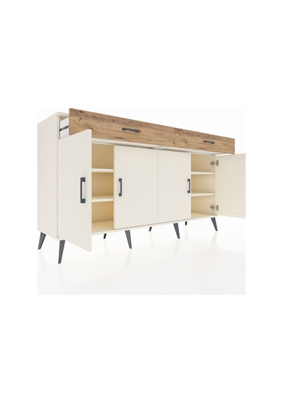 Hyperion Konsol 4 Raflı 2 Çekmeceli 4 Kapaklı 176x44x99 Aytaşı-ay Aytaşı-aytaşı/çam Hyperion Konsol 4 Raflı 2 Çekmeceli 4 Kapaklı 176x44x99 Aytaşı-ay Aytaşı-aytaşı/çam