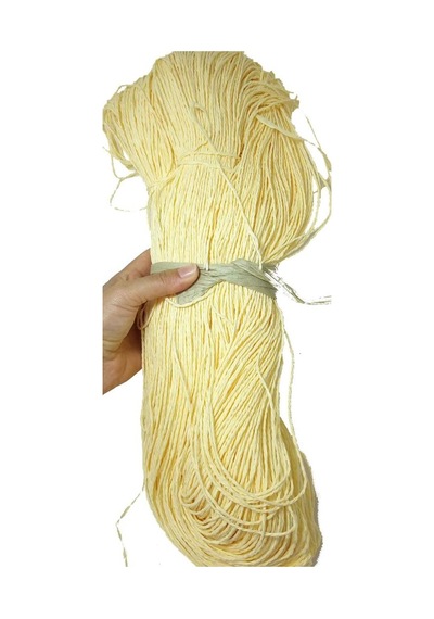 Angel Çanta Aksesuar Açık Sarı Rengi Kağıt İp 250 Gr