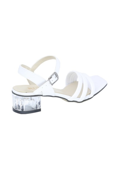 Trendyshose 04033 Şeffaf 3Cm Topuk Kadın  Ayakkabı
