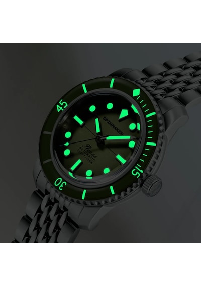 Spinnaker Fleuss 40 Automatic Sp-5133-bb Erkek Kol Saati Gri