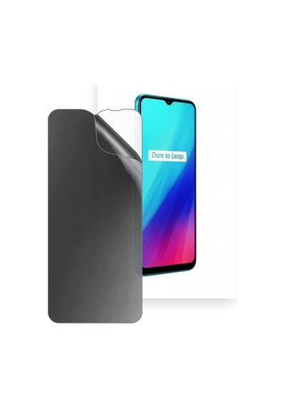 Realme C3 Uyumlu Ön Yüzey Hayalet Privacy Hidrojel Ekran Koruyucu