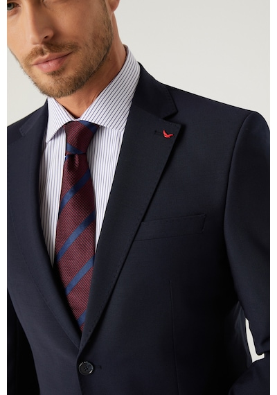 D's Damat Ds Damat Slim Fit Lacivert Yünlü Travel Takim Elbise 4he05ob35577m 105