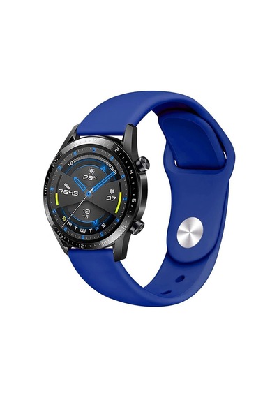 Kordon Kayış Silikon Spor Kordon Mavi Watch Gt2 Pro Gt 2e Gt 42mm Gt 46mm Gt2 46mm Watch 2 Honor Watch 2 42mm Watch Se Watch Gs Pro Magic Watch2 46mm Magicwatch 1 Watch Dream İle Uyumlu Ürün Çok Renkli