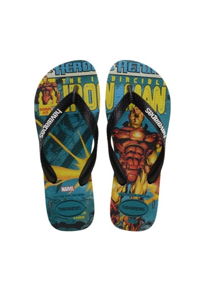 Havaianas Havaıanas Top Marvel Classics Iron Man Yeşil Unisex Çocuk Parmak Arası Terlik 4147012-5266 Çok Renkli Havaianas Havaıanas Top Marvel Classics Iron Man Yeşil Unisex Çocuk Parmak Arası Terlik 4147012-5266 Çok Renkli