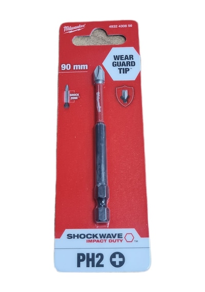 Milwaukee Bits Yıldız Uç Vidalama Matkap Ucu Ph2 X 90mm
