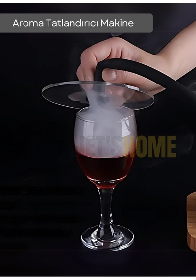 Gıda Tütsüleme Makinesi Aroma Tatlandırıcı İçecek Dumanlama Makinesi Krom