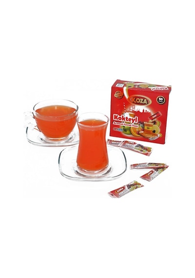 Koza Tek İçimlik Kokteyl Aromalı Toz İçecek 50'li Diğer
