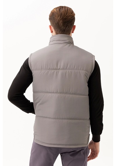 Melesa Kışlık İş Ve Outdoor Yelek - Suya Dayanıklı, Çok Cepli Gri