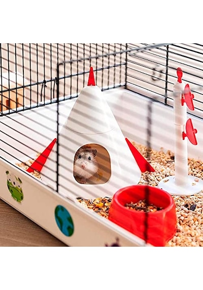 Ferplast Criceti 9 Hamster Kafesi Uzay Temalı, Space