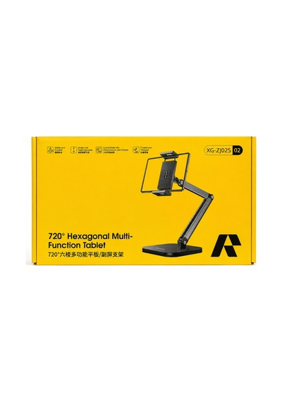 Rtako Zj02s-02 Ev-ofis-okul Masaüstü Tablet Tutucu - Siyah