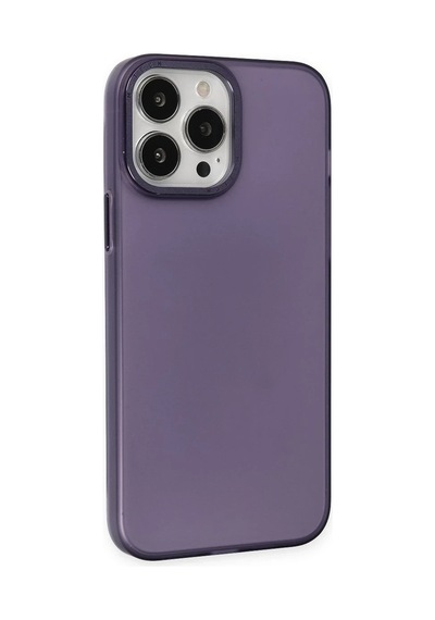 Mey İthalat Apple Uyumlu iPhone 14 Pro Kılıf Modos Metal Kapak - Derin Mor