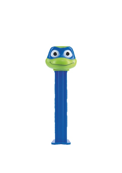 Pez Dispenser Turtles Leonardo Meyve Aromalı Şekerleme Makinesi Ve Şekerleme Yedekleri