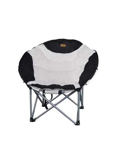 Madfox Moonchair Deluxe Katlanır Kamp Sandalyesi Siyah/gri Çok Renkli