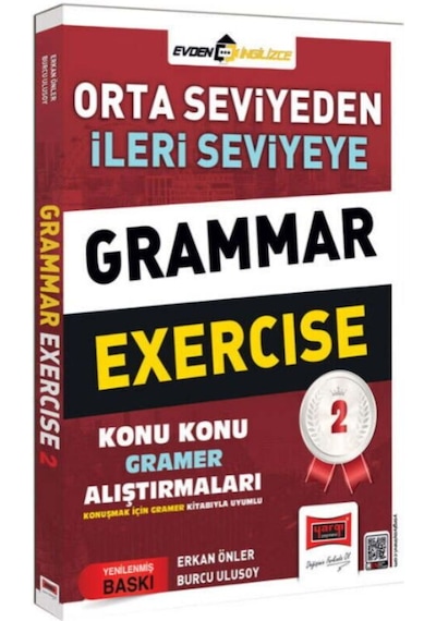Yargı Yayınları Orta Seviyeden İleri Seviyeye Grammer Exercıse 2 Konu Konu Gramer Alıştırmaları