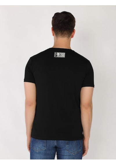 Roberto Cavalli Erkek Tshirt /M.Rob.0421.14022 Siyah