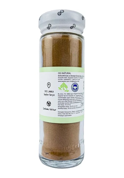 OG natural Organik Toz Tarçın 40 Gr Diğer