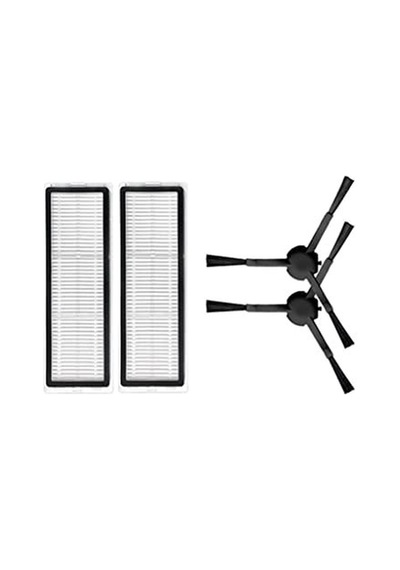 Mop Pro 2+3d Kameralı Xiaomi Uyumlu Yedek Hepa Filtre Ve Yan Fırça, 4 Parça Sku: Zeusb0bvn5jgmd