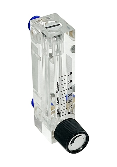 Debimetre - Ayar Vanalı -debi Ölçer - Şamandıralı - Lzm Gaz 0,6 - 6 L/dk