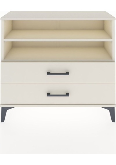 Arges Şifonyer 2 Raflı 2 Çekmeceli 88x30x80 Aytaşı-aytaşı Aytaşı
