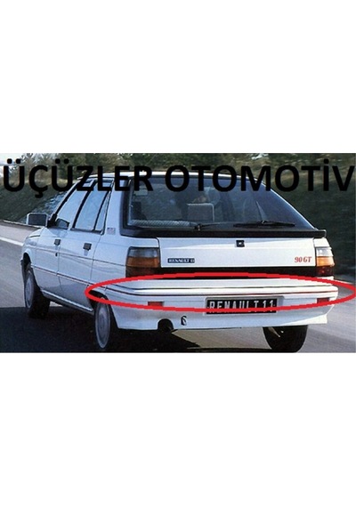 R11 Flash Arka Tampon Kirmizi Seridi 69009038