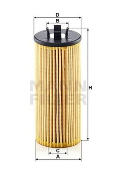 MANN HU6015ZKIT Yağ Filtresi Bmw 2 14- / Cooper 1.5 1.5D 13- 214D 216D 218D 220D 220İ