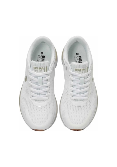 U.S. Polo Assn. U.s Polo Assn.premium Genesis 4fx Kadın Sneaker Ayakkabı Beyaz-rose Uspolo Beyaz