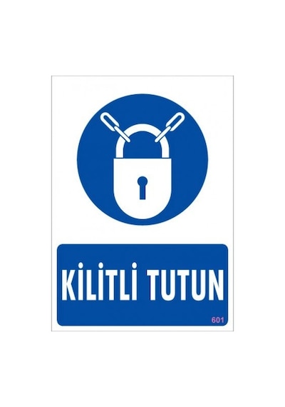 Pvc Levha Quot kilitli Tutunquot 25x35 Cm