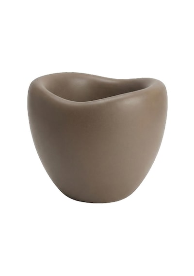 Omnipazar So-lle Lale Saksı Dekoratif Modern Plastik İç Kovalı 52 Litre Mocha