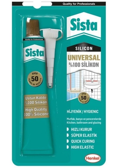 Sista Tüp Silikon 50gr Şeffaf