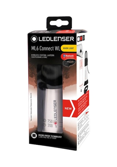 Ledlenser Ml6 Connect Wl Warm Light Kamp Feneri Siyah