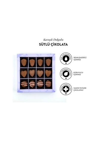Özel Tasarım Karışık Çikolata, 146g