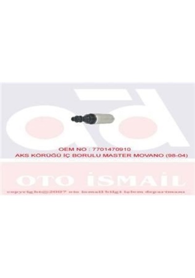 BODUROĞLU 1703 AKS KÖRÜĞÜ İÇ MASTER / MOVANO BORULU