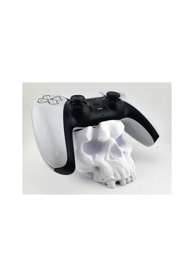 Kafatası Özel Tasarım Playstation5 Kol Tutucu Stand, Ps5 Kol Standı, Joystick Standı, Ps5 Kol Standı
