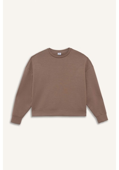 Defacto Defactofit Oversize Geniş Kalıp Bisiklet Yaka Modal Sporcu Sweatshirt E8954ax25aubn576 Kahve Defacto Defactofit Oversize Geniş Kalıp Bisiklet Yaka Modal Sporcu Sweatshirt E8954ax25aubn576 Kahve