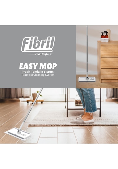 Fibril Easy Mop Pratik Temizlik Sistemi