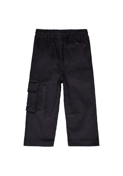 Civil Boys Kargo Cepli Kadife 10-13 Yaş Pantolon - Gri Antrasit