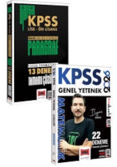 Yargı Yayınları 2026 Kpss Lise - Ön Lisans Paragraf Ve Genel Yetenek Matematik Deneme Seti
