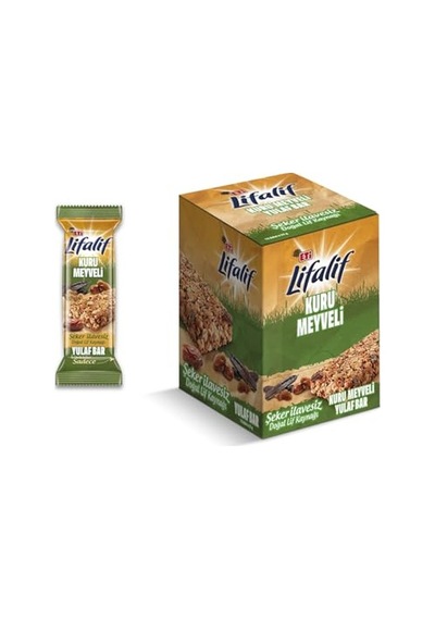 Eti Lifalif Kuru Meyveli Yulaf Bar 35 G X 12 Adet