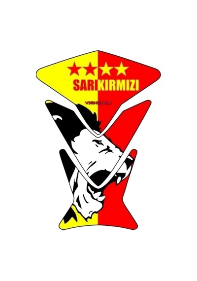 Tank Pad Sarı Kırmızı 0763