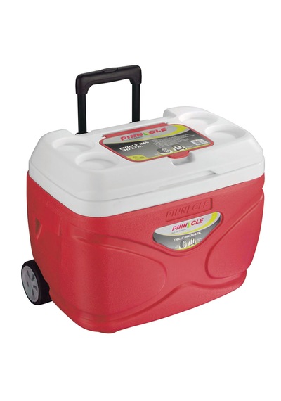 Pinnacle Prudence Tekerlekli Buzluk 30 Litre-kırmızı