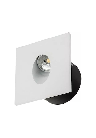 Horoz 079-001-0003 Zümrüt 3 Watt Beyaz Sıva Altı Kare Led Merdive Beyaz
