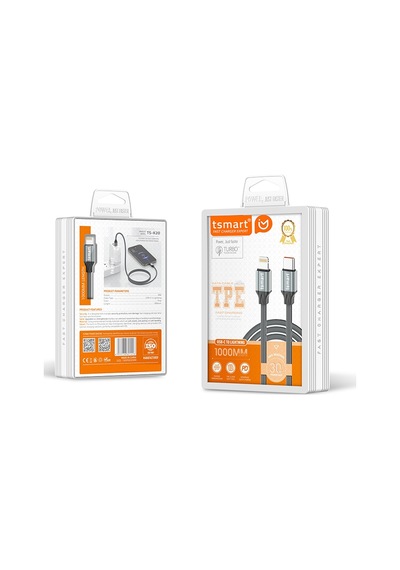 Tsmart TS-K20 20 W USB-C To Lightning Hızlı Şarj Kablosu