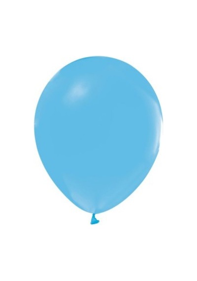 Balon düz 12 inc açık mavi pk:100