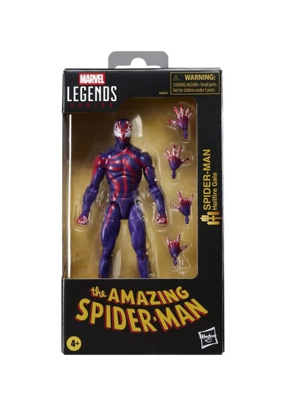 Hasbro Legends Series Spider-man Hellfire Gala Aksiyon Figürü, X-men Comics
