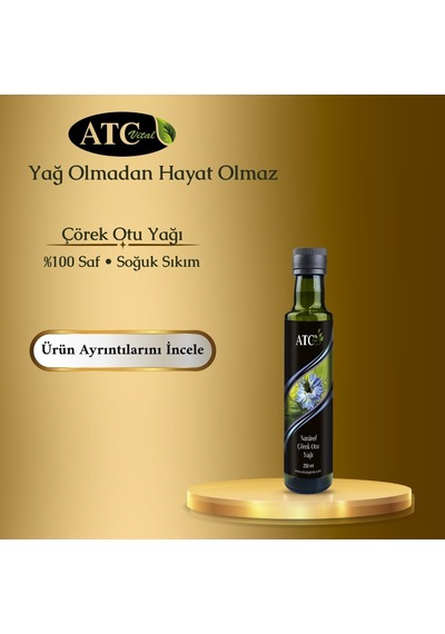 Atc Vital Çörek Otu Yağı 250 Ml
