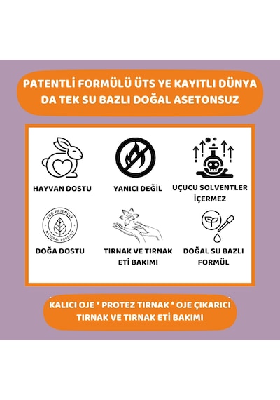 Freshup Portakal Özlü Kalıcı Oje ve Protez Tırnak Çıkarıcı 10 ML