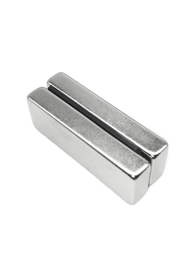 2 Adet 60x20x10 Mm Güçlü Neodyum Mıknatıs, Köşeli Magnet, N35 Kalite